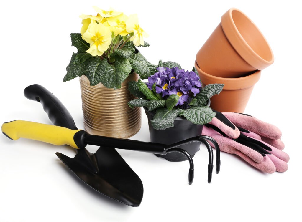 how to clean garden tools