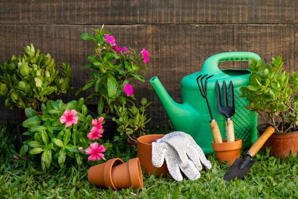 how to clean garden tools