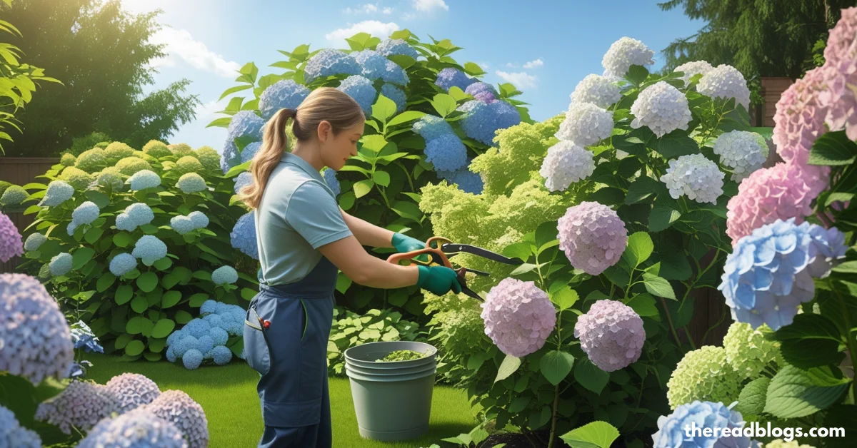 Pruning Your Hydrangeas